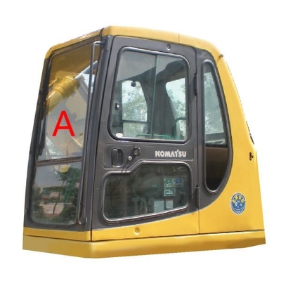 Deliksiz KOMATSU Kabin Camı Ekskavatör Ön Cam Camı