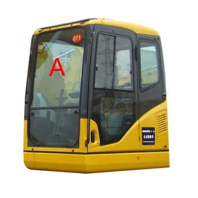 1015mm Genişlik 5mm Kalınlık KOMATSU Kabin Camı Temperli Ön Cam Ön Cam