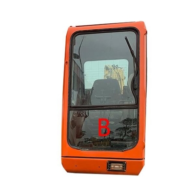 DX220LC-7 Ekskavatör Camı Değişimi DOOSAN Ön Cam Değişimi