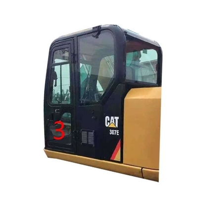 Bükülmeye Dayanıklı CATERPILLAR Kazıcılar İçin Kabin Camı OEM Sol Kapı Alt Konum NO.3