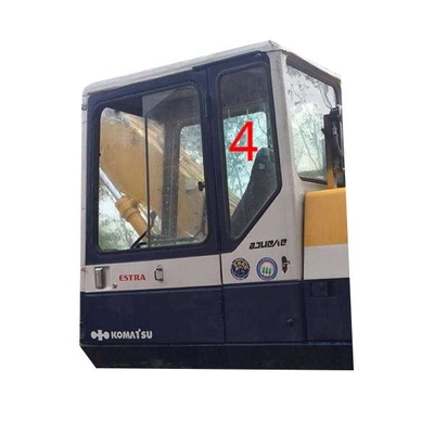 KOMATSU Ekskavatör Kabin Camı Kazıcılar İçin Sol Kapı Arka Taraf Pozisyon No.4