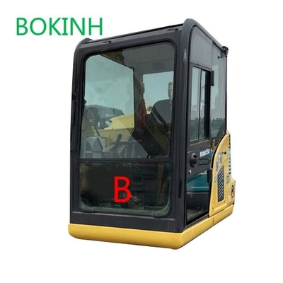 PC70-8 Ön Aşağı Komatsu Ekskavatör Camı Değiştirme Temperli Konum B Camı