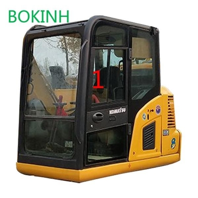 PC60-8 PC70-8 KOMATSU Kabin Camı Sol Yan Konum Eğim NO.1 5mm Kalın
