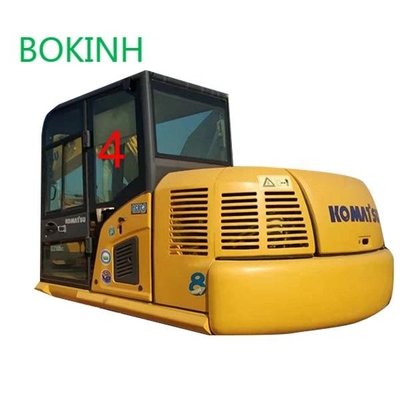 PC60-8 PC70-8 KOMATSU Cam Kabin Arka Sol Yan Konum NO.4 Isıya Dayanıklı