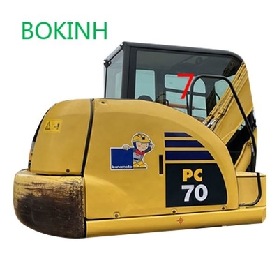 PC60-8 PC70-8 KOMATSU Ekskavatör Penceresinin Değiştirilmesi Sağ Yan Konum No.7 Büyük Cam