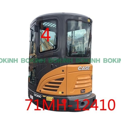 71MH-12410 Hyundai Ön Cam Pencere Sol Kapı Arka Pozisyon NO.4 Temperli Cam