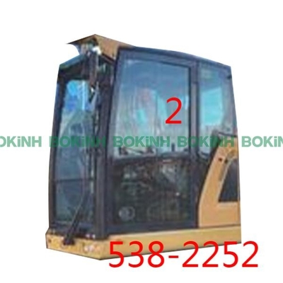 538-2252 Caterpillar Ekskavatör Yedek Cam Sol Taraf Düz Konum NO.2 Temperli Cam