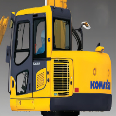 22B-54-28341 KOMATSU Ekskavatör Kabini Temperli Cam Sol Kapı Arka Pozisyon NO.4
