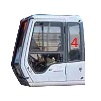4457178 HITACHI Ekskavatör Cam Kabin Penceresi Sol Kapı Arka Pozisyon NO.4 Temperli Cam