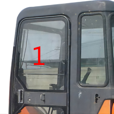 Sol Taraf DAEWOO DH55 Volvo Ekskavatör Ön Camı 5mm Kalın