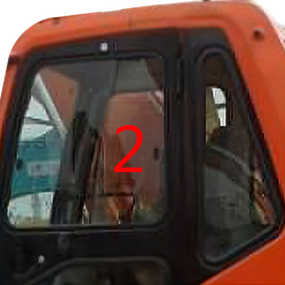 DH215-9 DOOSAN Cam Yeşili Sol Düz Yan Konum NO.2