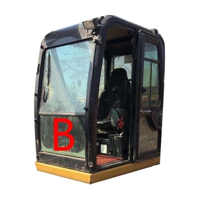 CAT307E E307E Ekskavatör Camının Değiştirilmesi CATERPILLAR Kabin Ön Aşağı Pozisyon B