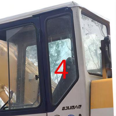 KOMATSU Ekskavatör Kabin Camı Kazıcılar İçin Sol Kapı Arka Taraf Pozisyon No.4