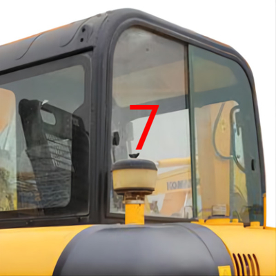 R55-7 R60-7 Hyundai Ön Cam Değiştirme RoHS Mini Digger Cam