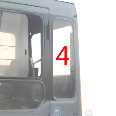 DOT HITACHI Ekskavatör Camı Sol Kapı Arka Pozisyonu NO.4