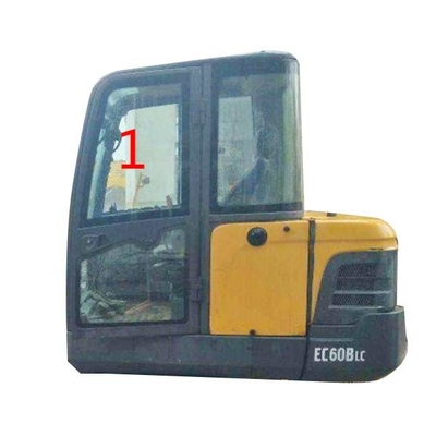 EC60 VOLVO Ön Cam Camı Sol Yan Konum NO.1 Bükülmeye Dayanıklı