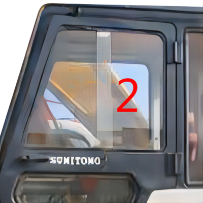 Sol Kapı Ön Cam Temperli Cam Değişimi SUMITOMO SH280 S280