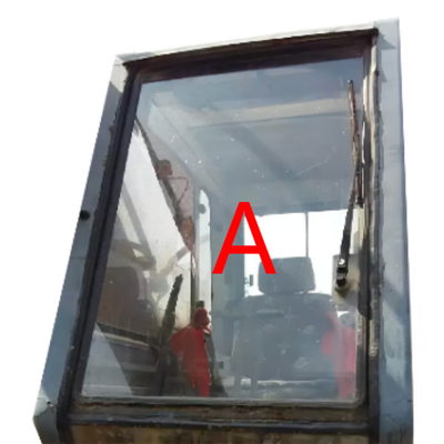 SUMITOMO Ekskavatör Kabini Ön Cam Temperli Cam ECE Mini Digger Cam Değiştirme