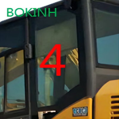 PC60-8 PC70-8 KOMATSU Cam Kabin Arka Sol Yan Konum NO.4 Isıya Dayanıklı