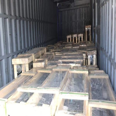 OEM Ekskavatör Camı Değiştirme CATERPILLAR 210-5792 Kabin Ön Aşağı Pozisyon B Temperli Ön Cam