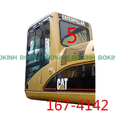 167-4142 CATERPILLAR Kabin Cam Arka Yan Konum NO.5 Temperli 5mm Kalınlık