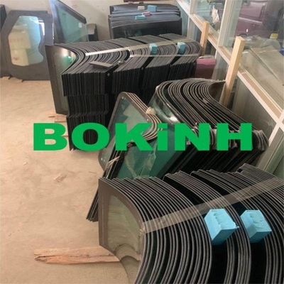 885mm Geniş CATERPILLAR Kabin Camı 156-6471 Sol Kapı Alt Pozisyonu NO.3
