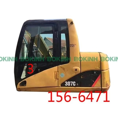 885mm Geniş CATERPILLAR Kabin Camı 156-6471 Sol Kapı Alt Pozisyonu NO.3