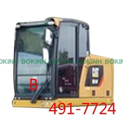 491-7724 CATERPILLAR Ekskavatör Pencere Camı Ön Aşağı B Temperli Cam